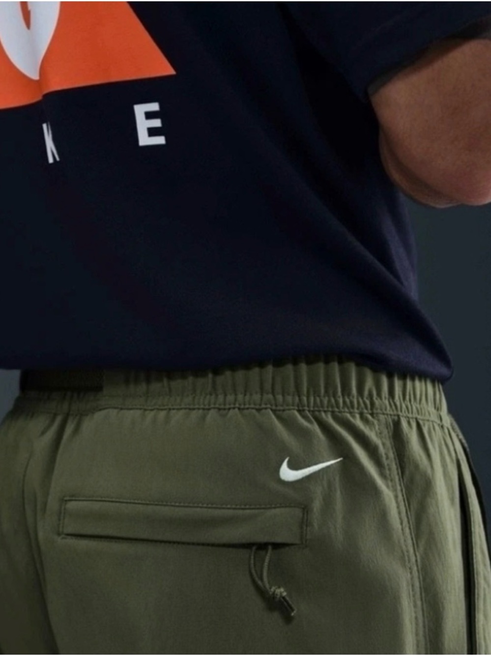 Nike ACG Olive Green Outdoor Utility Pants - Picture 2 of 7